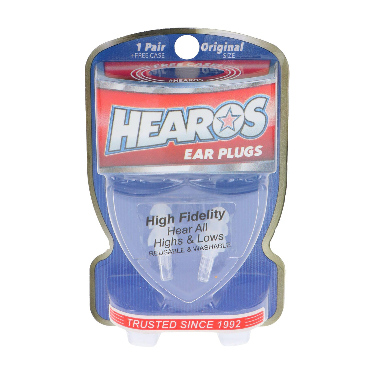 HEAROS tapones para oidos de alta fidelidad: discreto diseño para disfrutar la música con claridad.