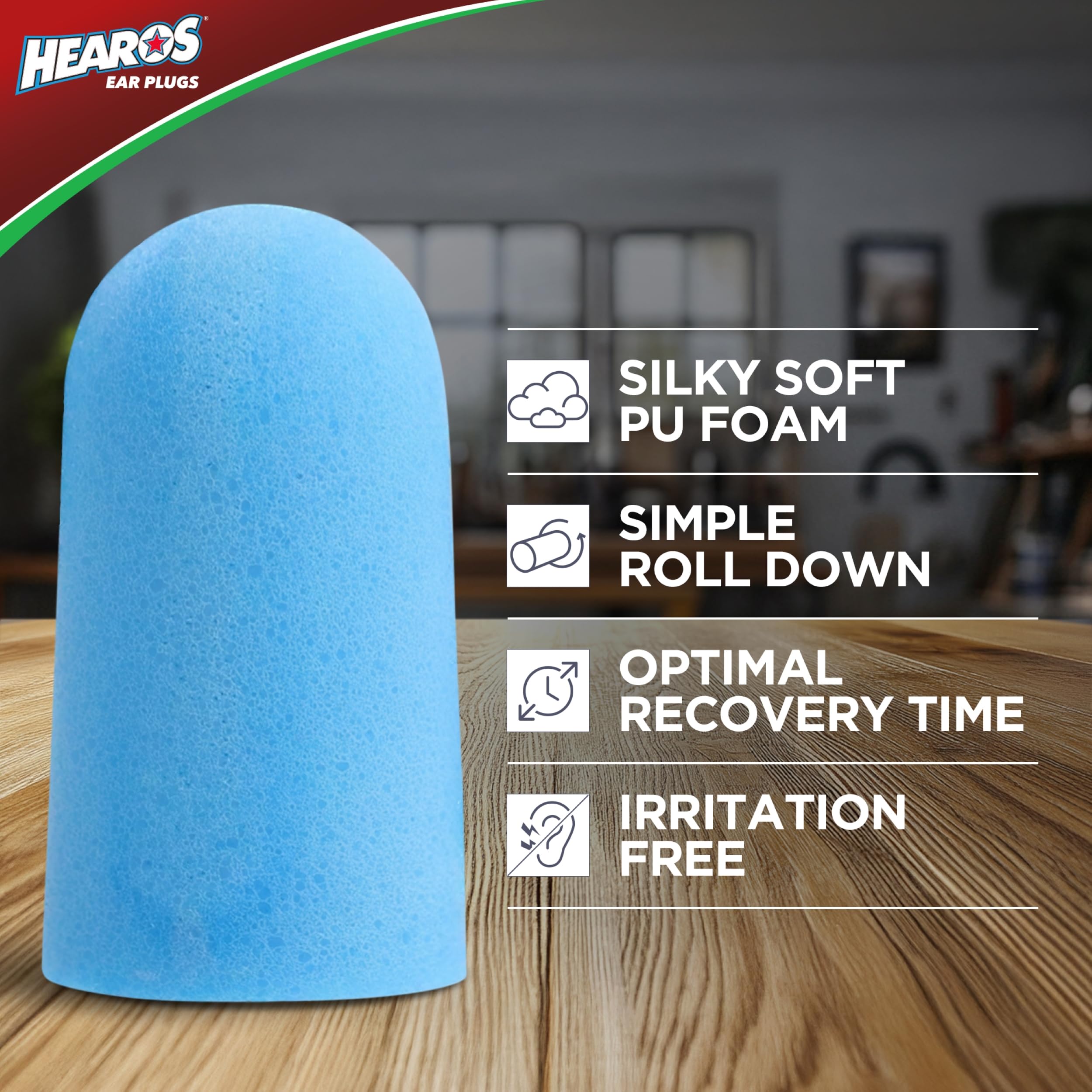HEAROS Xtreme Protection color azul reconocible
