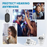 Hearprotek tapones con filtrado de 23 dB, reducción de ruido con claridad.