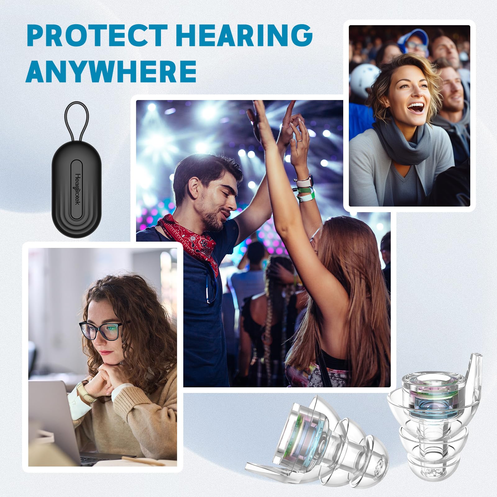 Hearprotek Hi-Fi Spirit: ideales para conciertos, ensayos y clubes nocturnos.