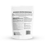 HEARTHY FOODS Creatina Monohidrato micronizado, bolsa de 500 g para sesiones prolongadas.