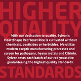 HeartShape Arroz de levadura roja, uso diario