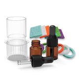 Heathorn Adaptador de Aromaterapia CPAP en acción para difundir aceites esenciales durante el uso