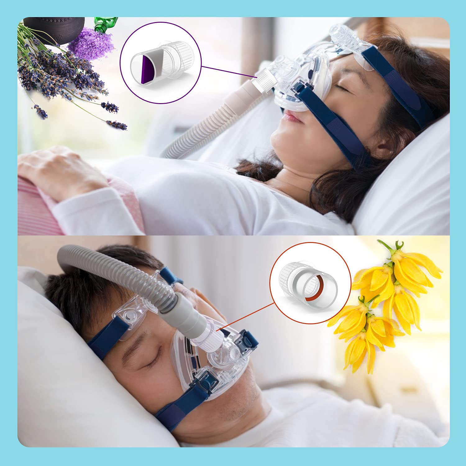 Heathorn Adaptador CPAP de ajuste universal, seguro y duradero