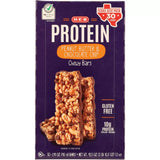 HEB barra proteína cacahuate chocolate, snack rápido que ofrece energía y sacia entre comidas.