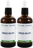 Heiltropfen DMSO, botellas de 100 ml, dosificación precisa con cuentagotas.