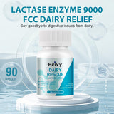 Heivy Lactase Enzyme: apto para mayores y niños, opción suave.