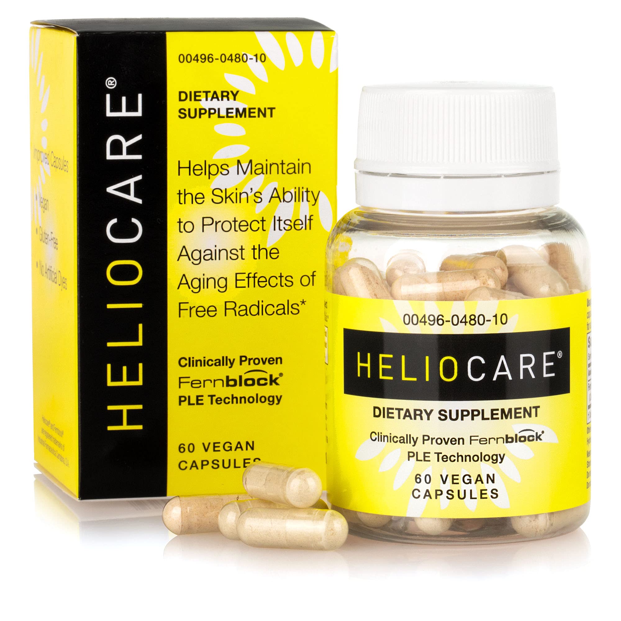 Heliocare cápsulas-polypodium-leucotomos 240 mg: soporte antioxidante para la piel.