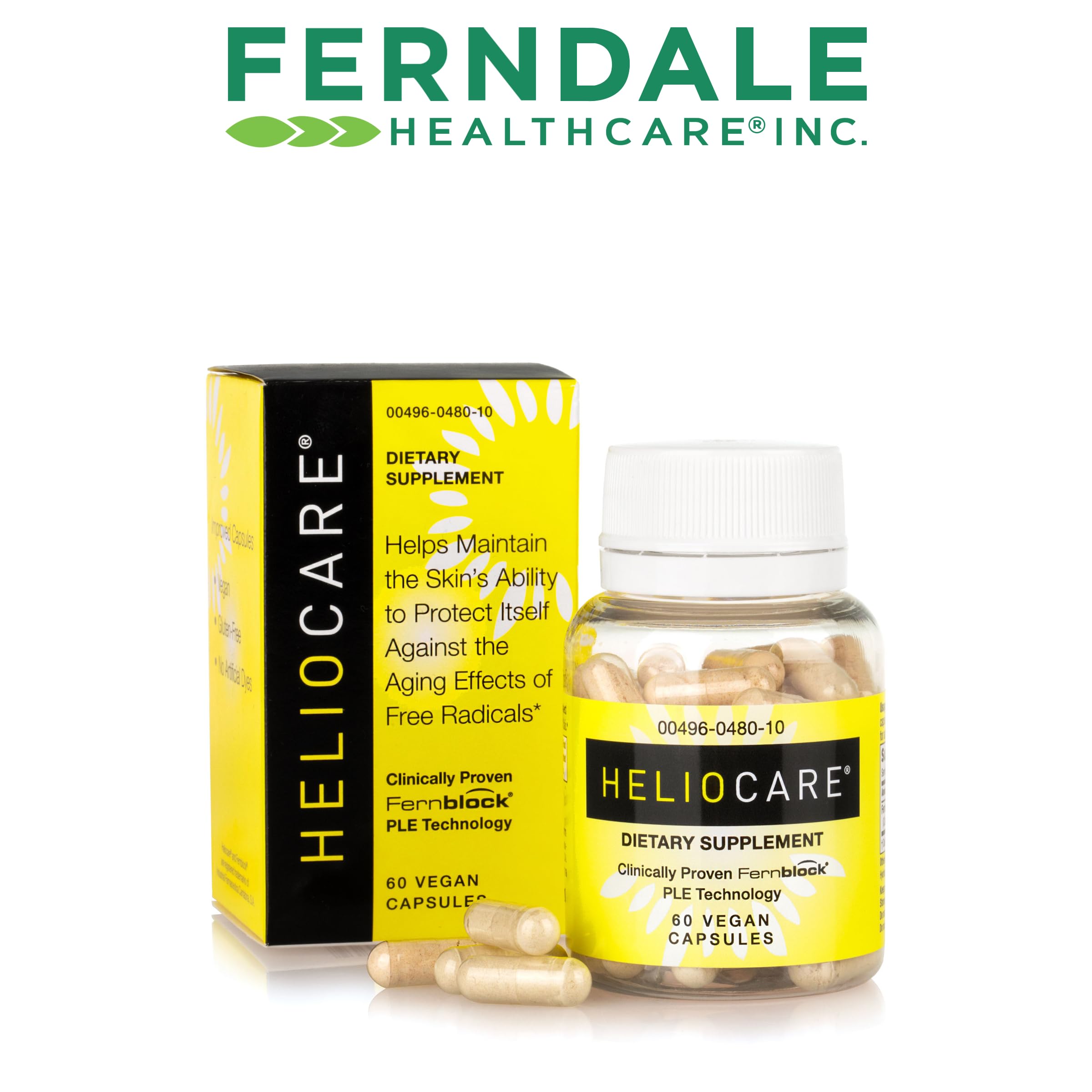 Heliocare envase-veggie-capsulas-60: conveniencia diaria para consumo constante.