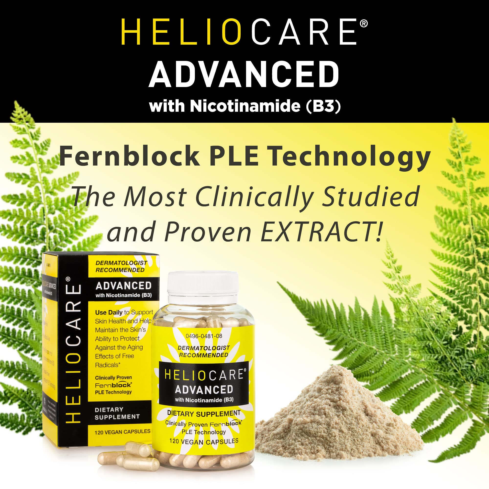Heliocare Advanced fórmula vegana y sin gluten para una opción natural