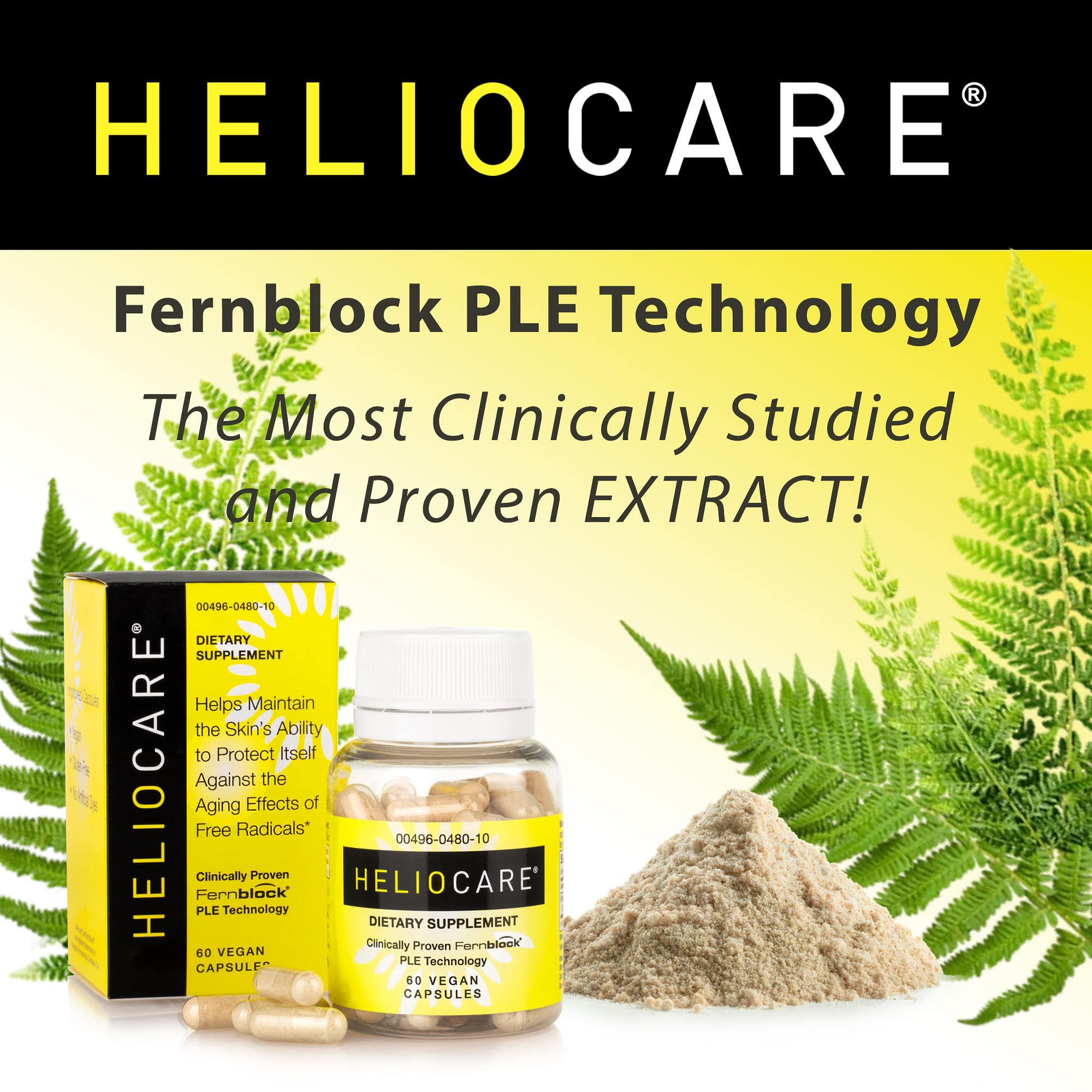 Heliocare uso con protección solar: complemento junto al protector solar.