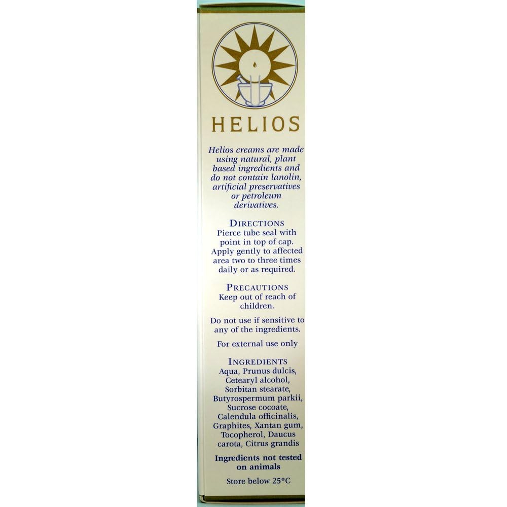 Helios grafitos calendula crema envase tubo listo para uso diario