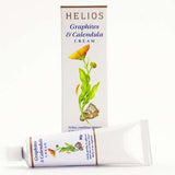 Helios crema grafitos calendula, textura cremosa para masaje suave