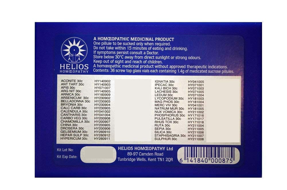 Helios Homeopatía curso Mary Aspinwall incluido para aprendizaje en familia.