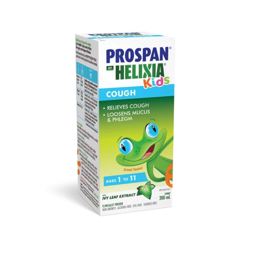 Helixia Prospan, botella 200 ml, dosis precisa para niños.