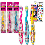 Hello Kitty cepillos dientes infantil: trío para sonrisas divertidas.