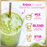 Hello Lovely! Beneficios potenciales para la salud intestinal al incorporar en batidos.