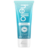 Cepillado feliz con Hello Smiling Shark pasta dental infantil sin fluoruro