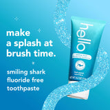 Pack de tres tubos Hello Smiling Shark, opción práctica para la rutina diaria de los niños
