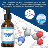 HelloPharmacist Gotas Metabólicas, empaque para conveniente dosificación en casa.