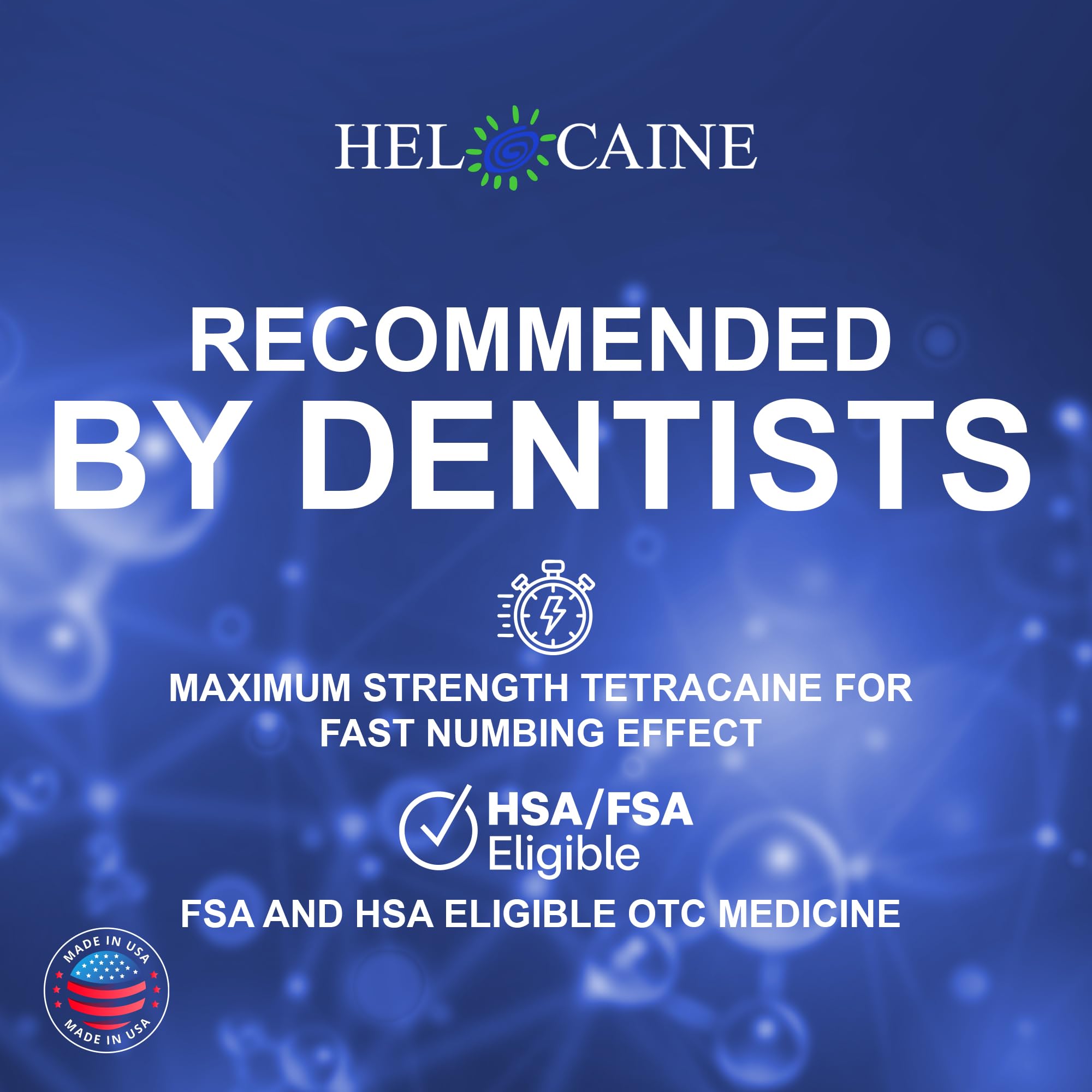 Helocaine envase compacto ideal para bolso o maletín