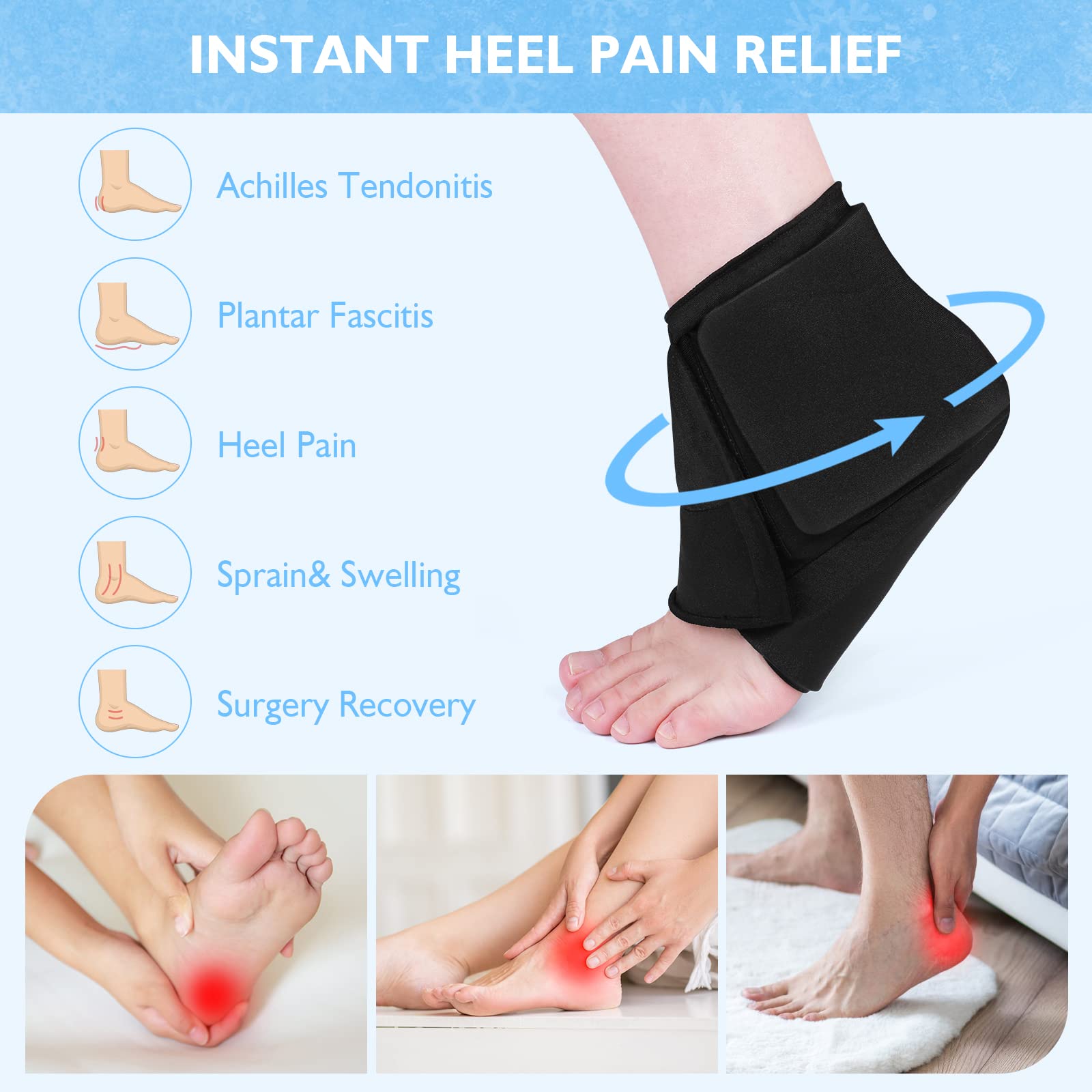Helthrelife hielo-calor en microondas para terapia versátil.