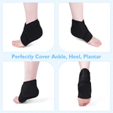Helthrelife talón-hielo ajuste-velcro para fijación cómoda.