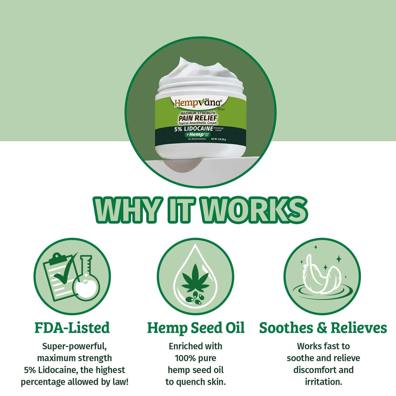 Hempvana aceite semilla cáñamo prensado en frío para piel suave.