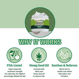 Hempvana aceite semilla cáñamo prensado en frío para piel suave.