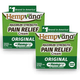 Hempvana crema aplicación en la mano rápida