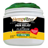 Gel platino de Hempvana en botella para uso diario.
