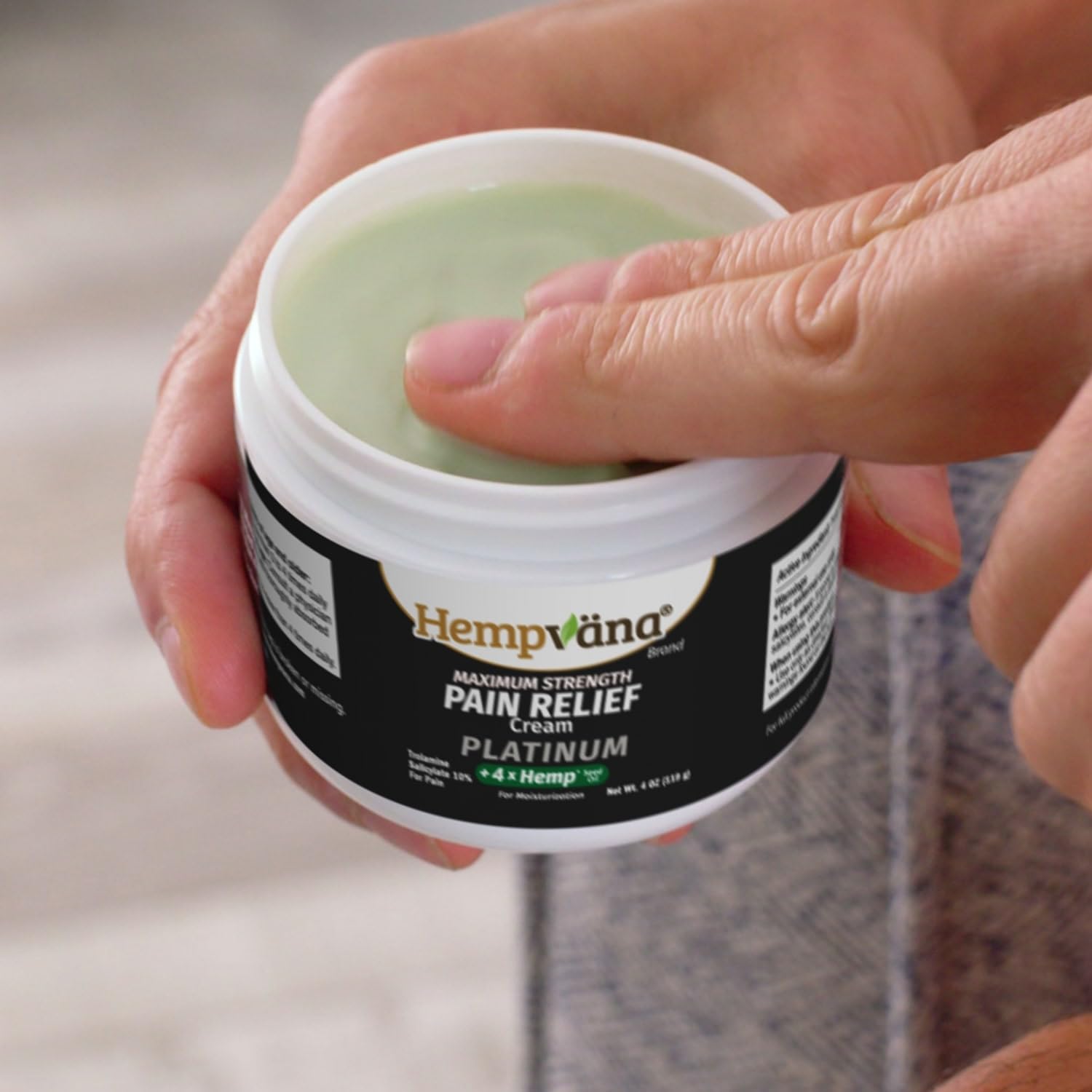 Hempvana Platinum aceite hemp 4x en la fórmula