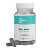 Body Magic de Her Fantasy Box, cápsulas en frasco para detox diario.