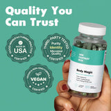 Salud digestiva con Body Magic y clorofila para bienestar diario.