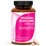 HerAuré botella cápsulas hidratación vaginal, confort diario