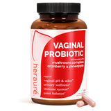 HerAuré botella-probiotico-vaginal para soporte de la salud íntima.