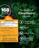 Eleuthero con sabor terroso, fácil de mezclar en agua