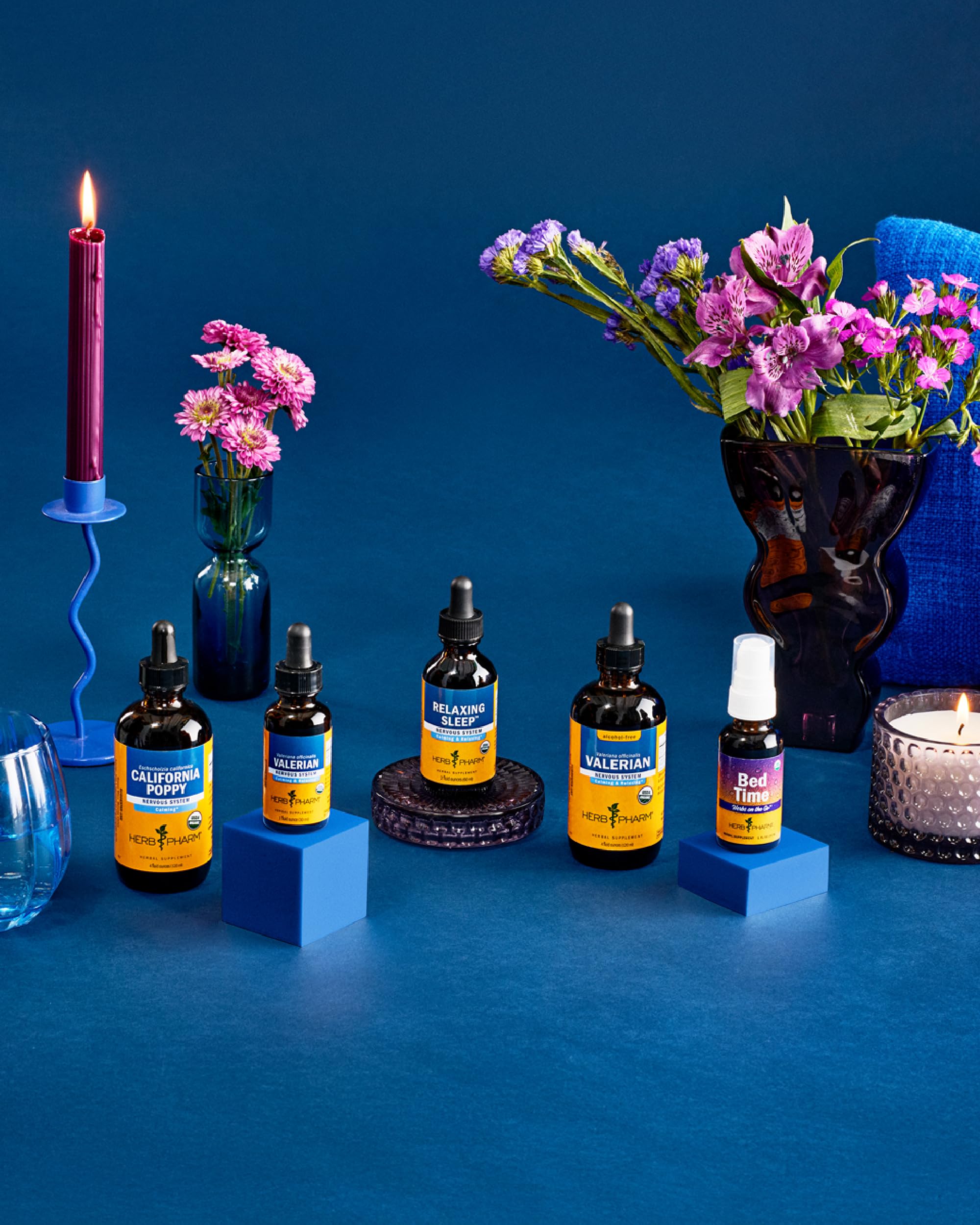Herb Pharm Valeriana: aroma herbal para mezclar en agua.