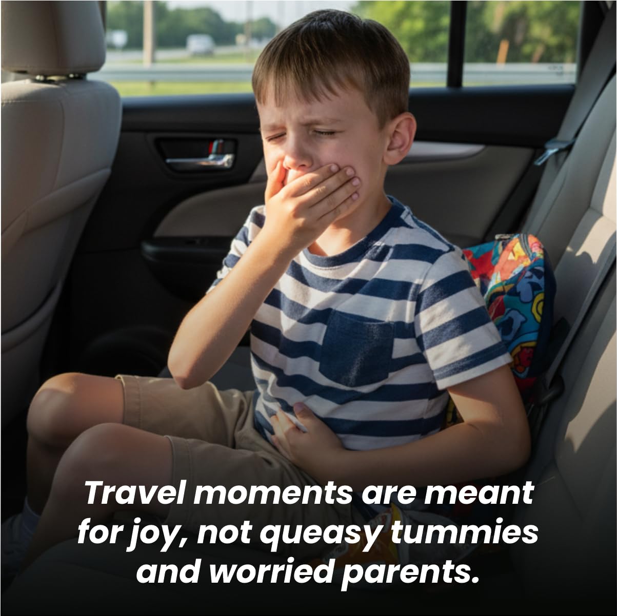 Envase rodillo compacto de Travel Ease Junior para aplicación rápida durante viajes.