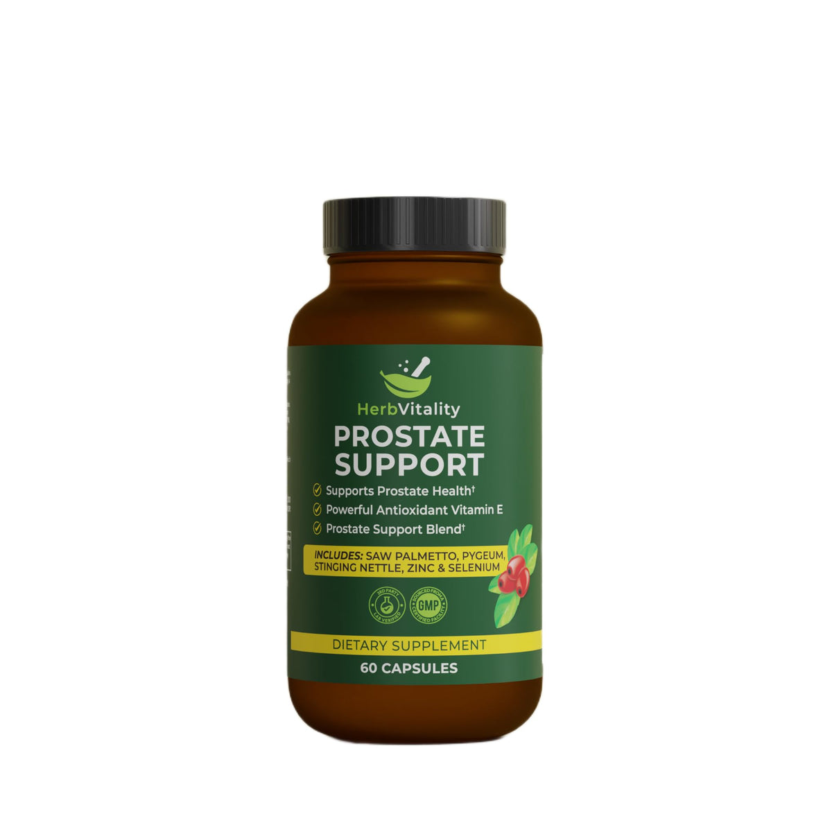 Herb Vitality Prostata Apoyo Capsulas: refuerzan el flujo urinario en la rutina diaria.
