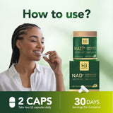 Herbal Bee claridad y enfoque en cápsulas, ideal para estudio o trabajo.