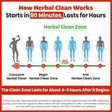 Herbal Clean Qcarbo16, empaque y packaging, información de vitaminas y hierbas