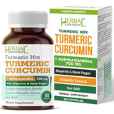 Herbal Destination Curcuma Inmunidad HRX: cápsulas para apoyar la inmunidad diaria.