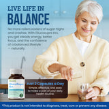 Mezcla herbal de GlucoSuprs Hrx, ingredientes naturales.