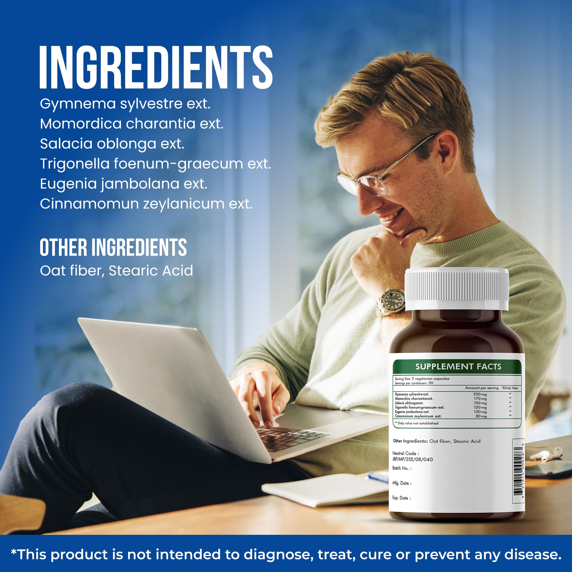 Uso diario recomendado de GlucoSuprs Hrx, modo práctico.