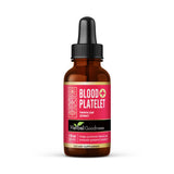 Herbal Goodness: botella con hojas de papaya para apoyo natural de plaquetas