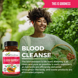 Herbal Goodness: cápsulas de 450 mg en formato vegetariano para comodidad.
