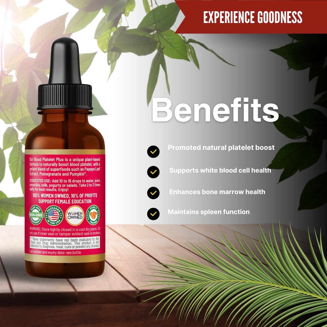 Herbal Goodness: etiqueta con ingredientes clave para inmunidad