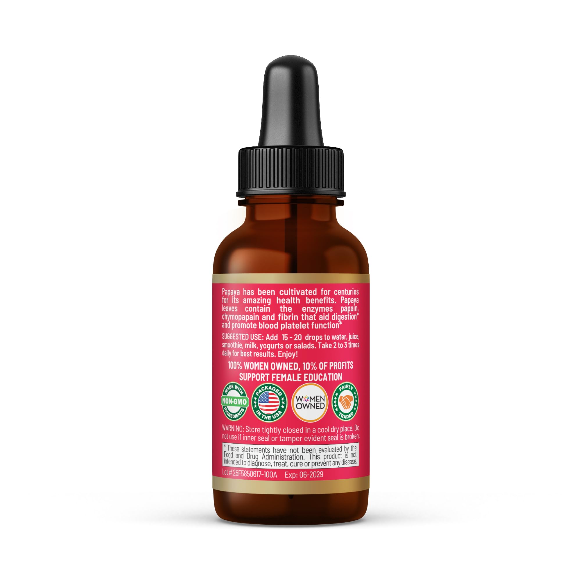 Herbal Goodness: gotero para dosificación precisa