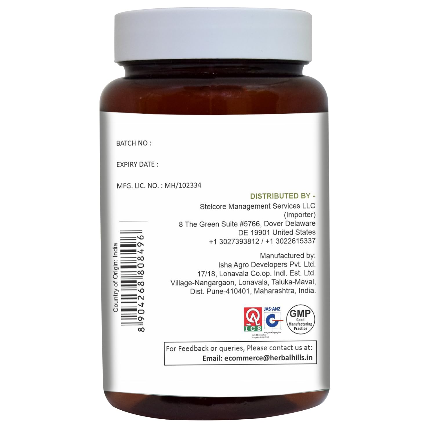 HERBAL HILLS Senna: extracto de hojas en cápsula para alivio suave.